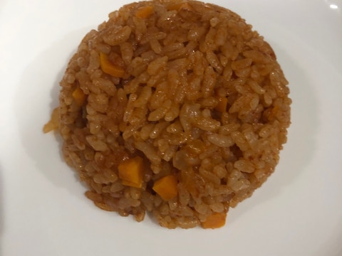 炊飯器でケチャップライス(自分の覚書用)
